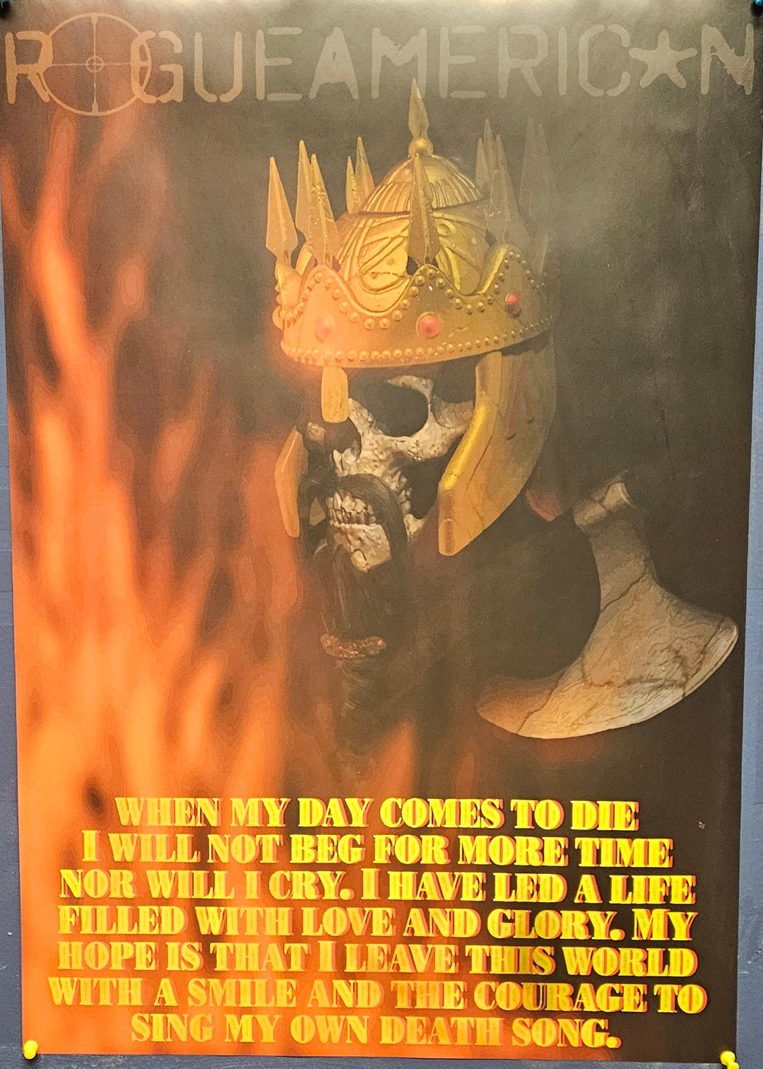 Death Song Poster 19x27