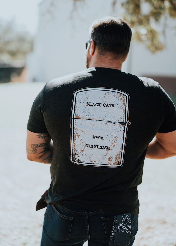 Black Cats "Zippo" Shirt