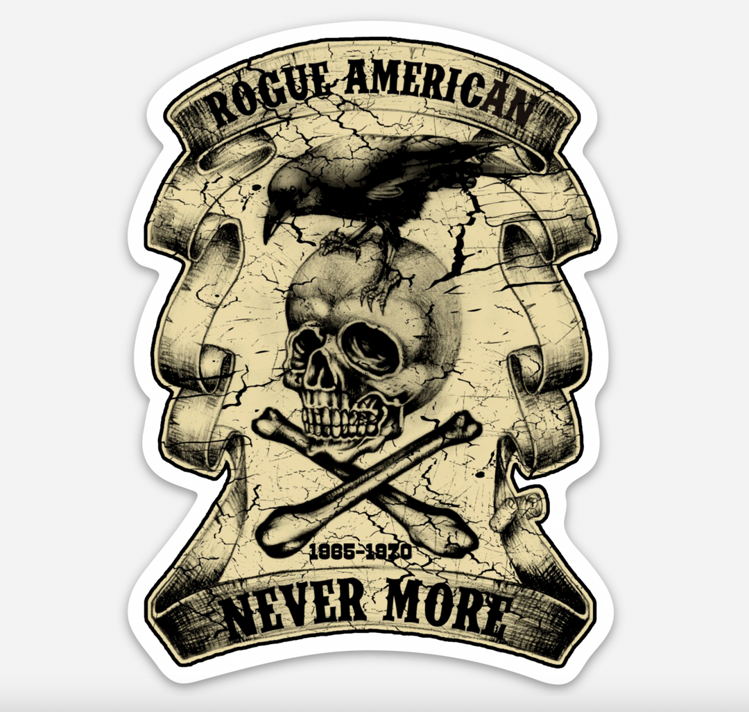 Never More Sticker
