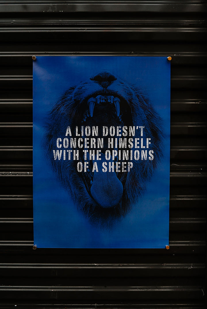 Lion Heart 19x27 Poster