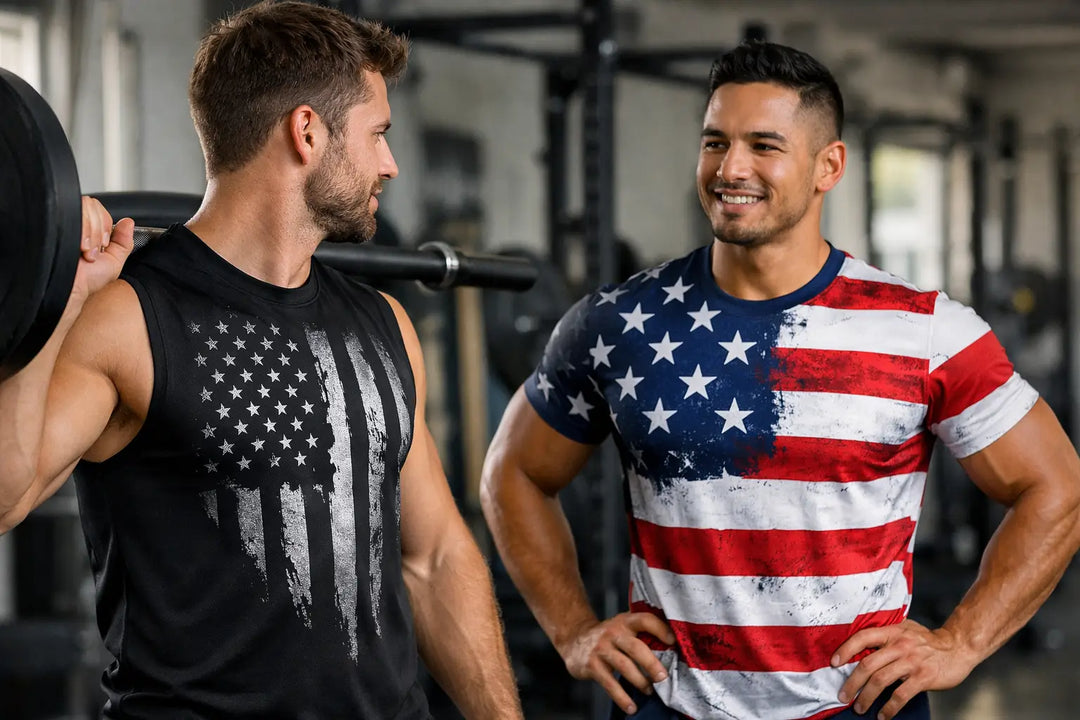 American Flag Workout Shirts That Stand Out