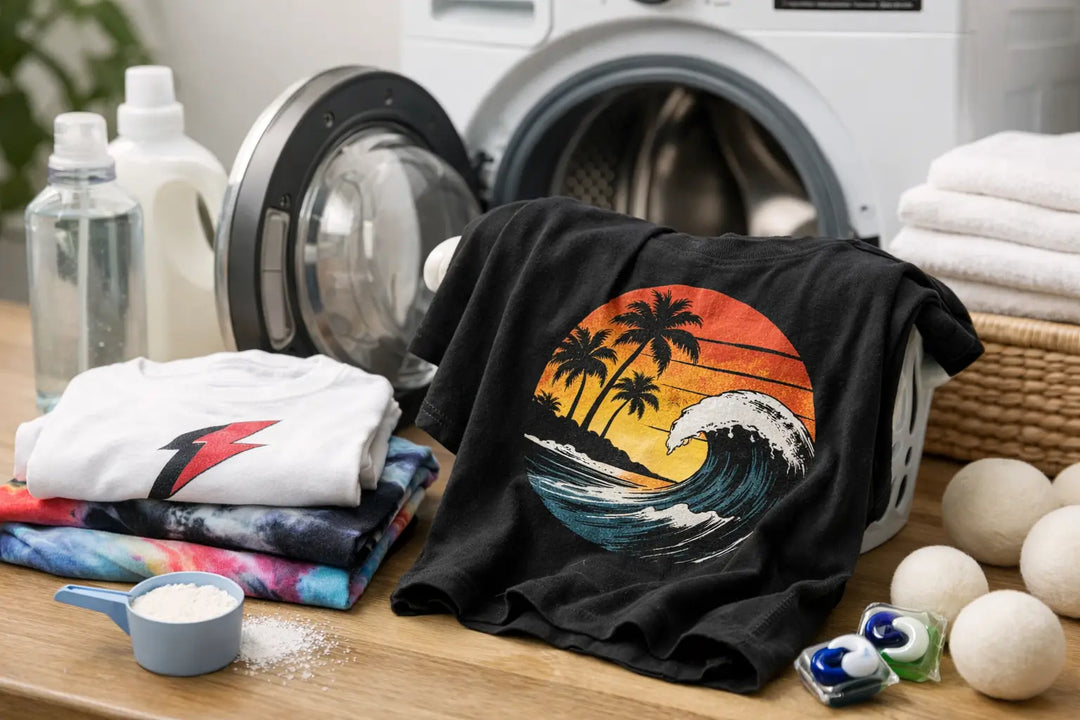 How to Wash Graphic Tees the Right Way