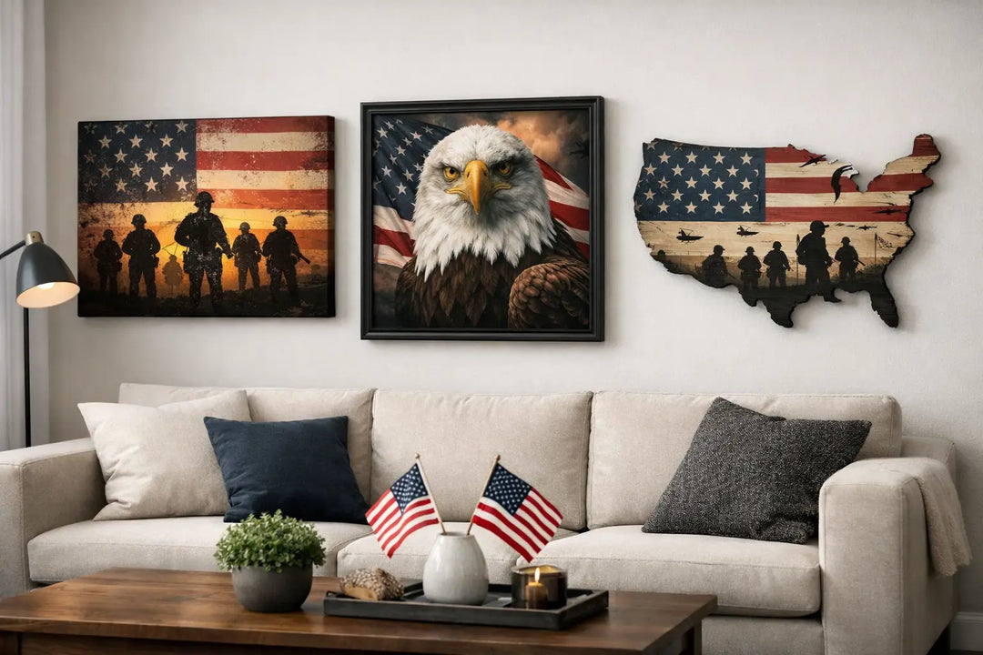 Top Patriotic Wall Art That Holds the Line