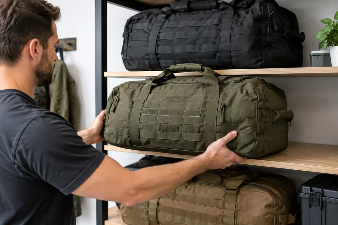 How to Store Tactical Duffle Bags Without Damage