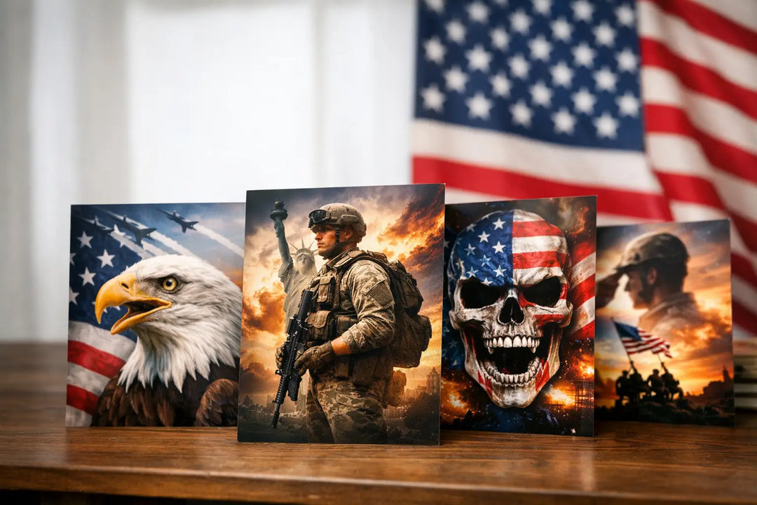 American Made Patriotic Posters That Hit Hard