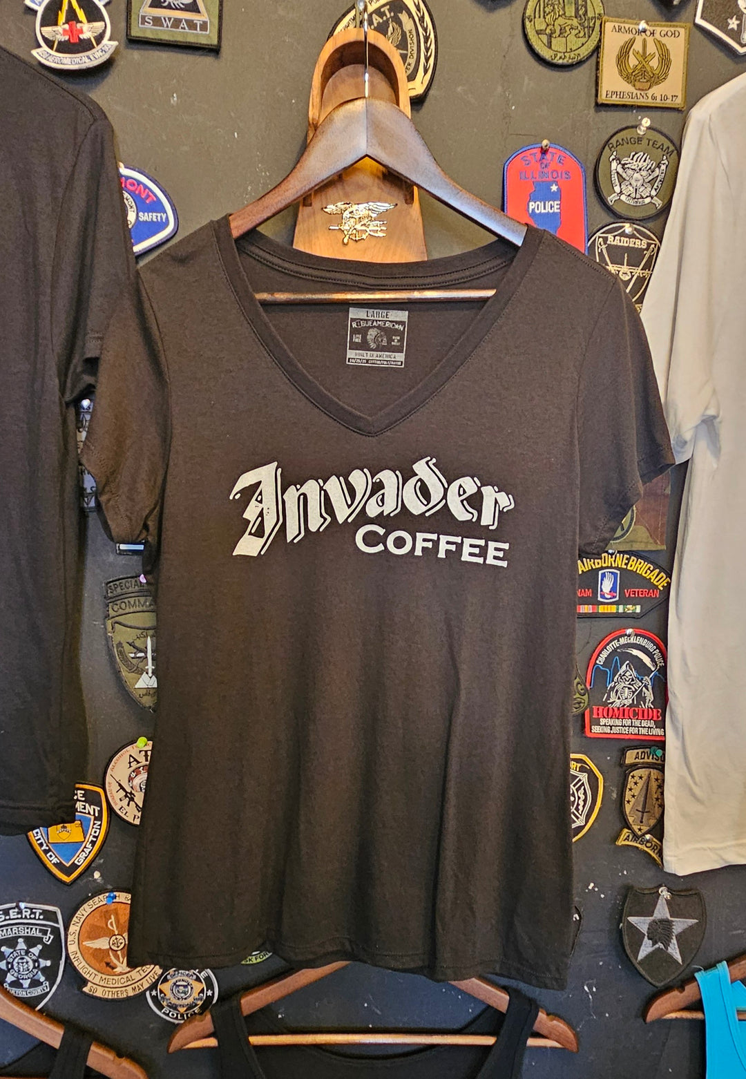 Ladies Invader Original V-Neck Shirt