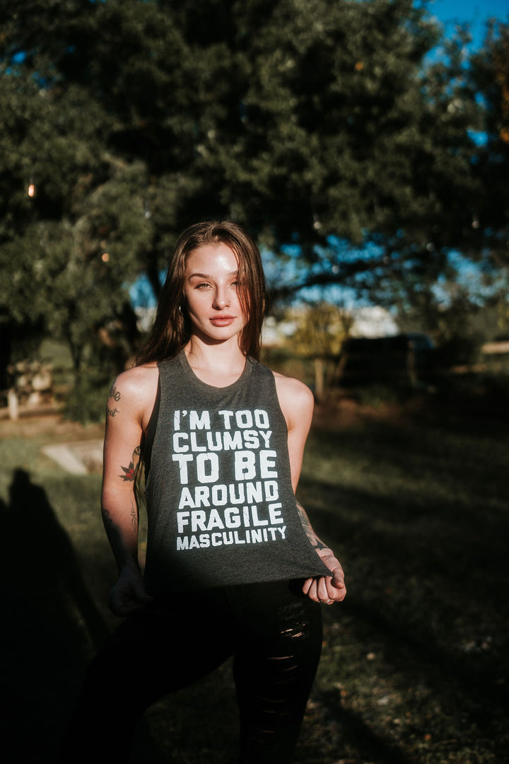 The 'Fragile Masculinity' Ladies Tank