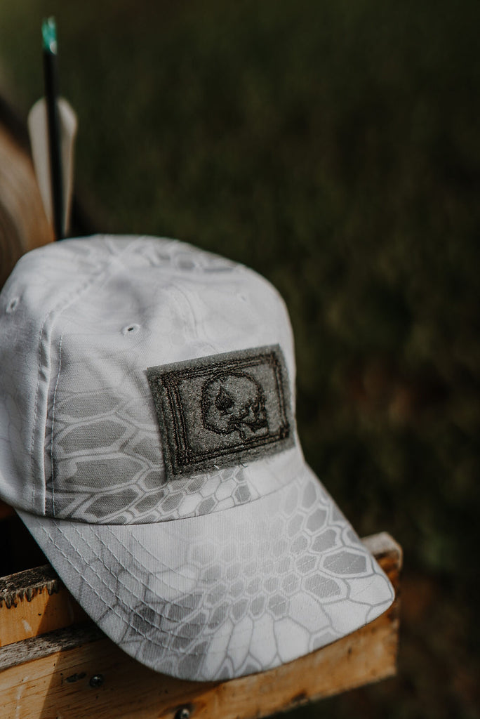 YETI Logo Full Camo Trucker Hat $ 25