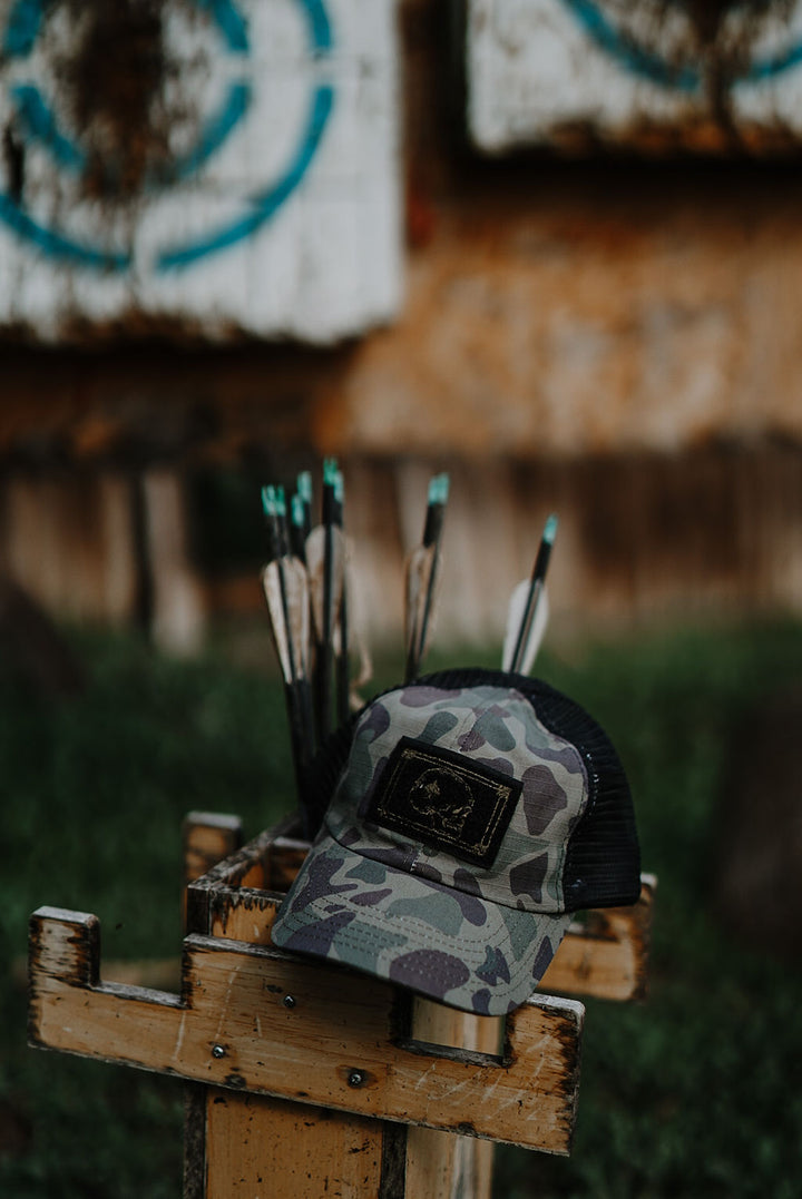 The 'Frog Skin Death Card' Mesh Hat