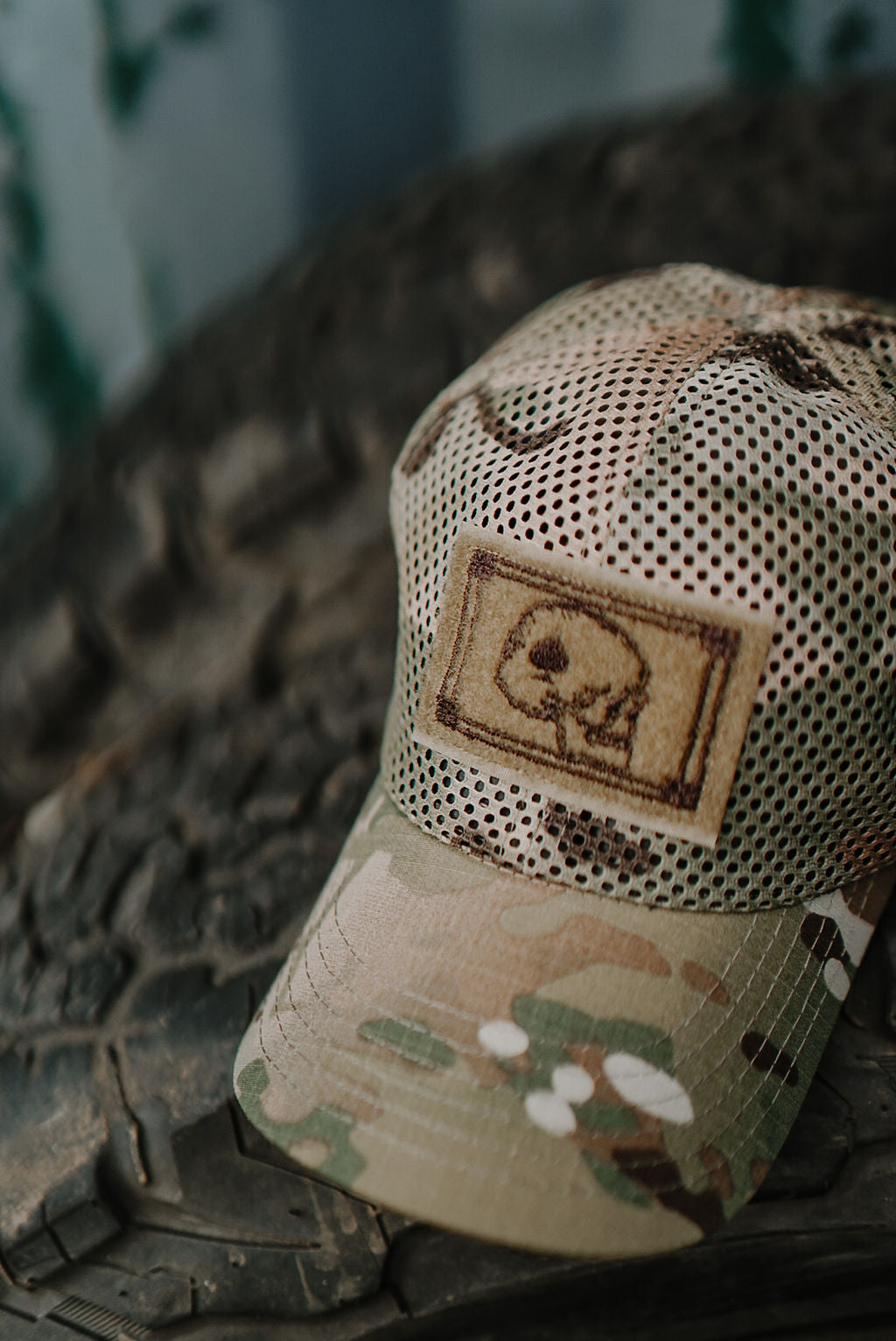 Multicam Full Mesh With Deathcard Hat