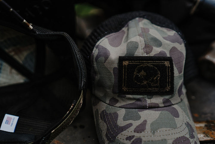 The 'Frog Skin Death Card' Mesh Hat