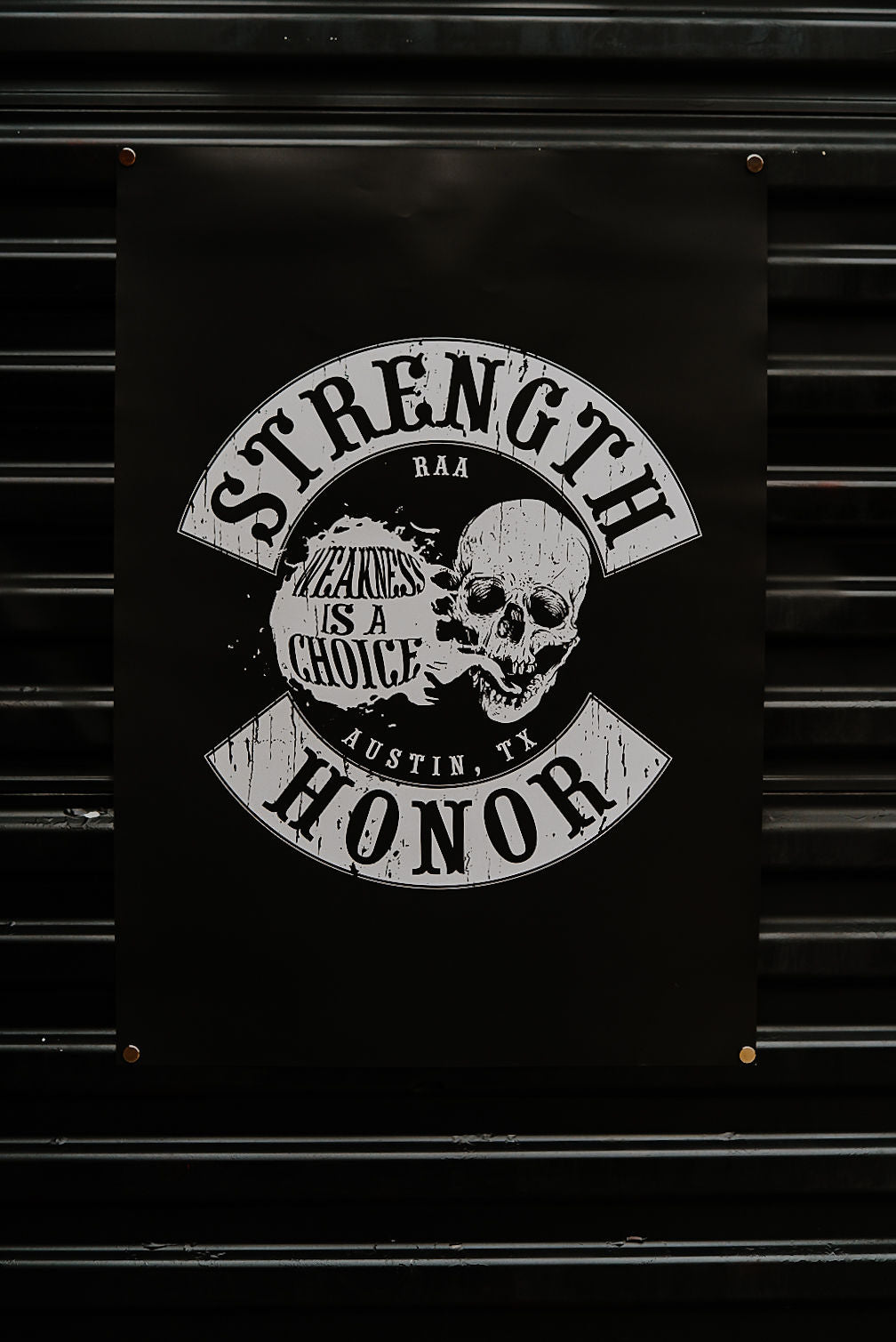 Strength and Honor 17X19 Poster