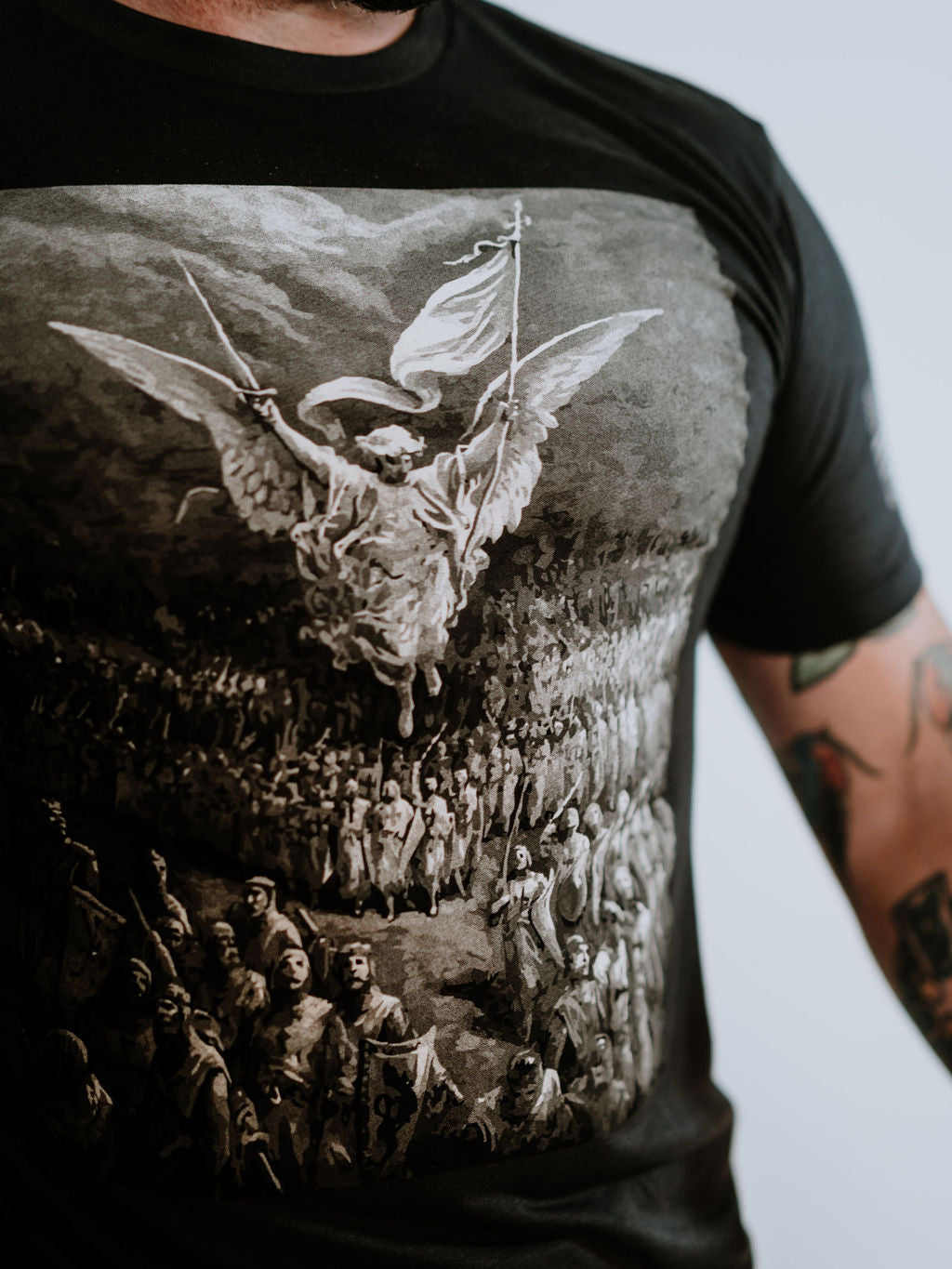 Angel over Crusaders Shirt