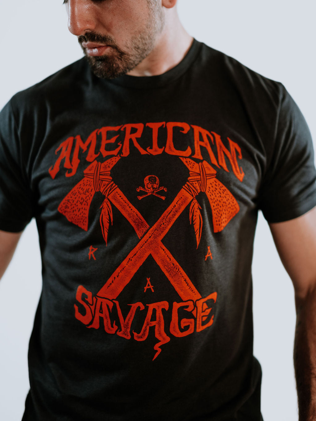 American Savage Warrior's Choice Tri-Blend Shirt Rogue