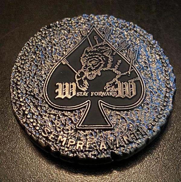 BACK: Limited edition VIP Tribe Member coin